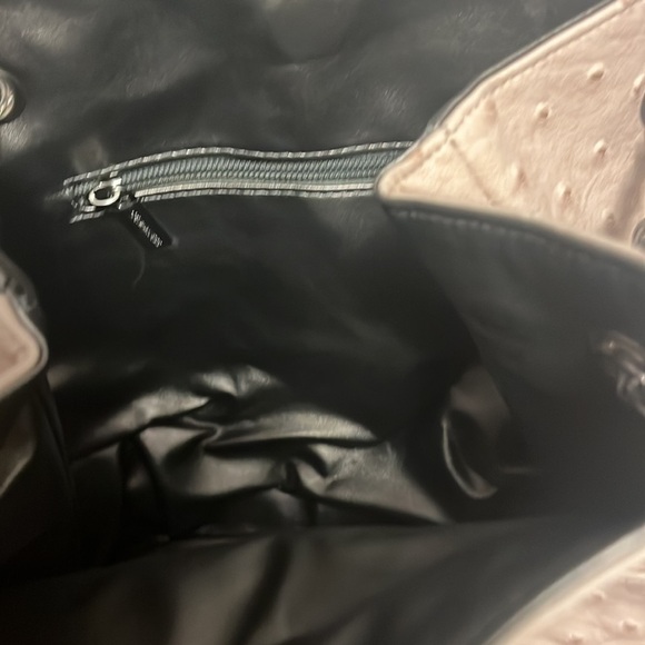 Laila bag with chain handles, zipper pocket, new - Picture 6 of 10